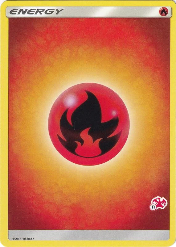 Fire Energy (#11 Charizard Stamped)