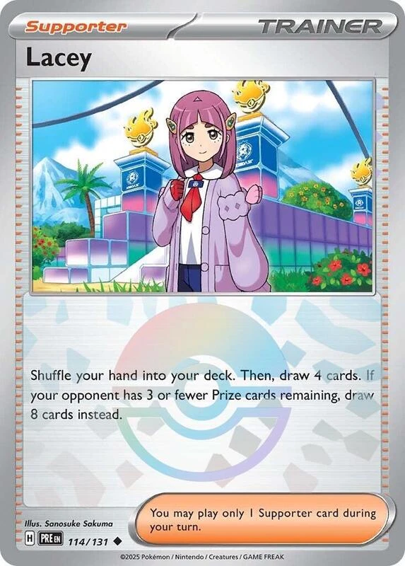Lacey - 114/131 (Poke Ball Pattern)