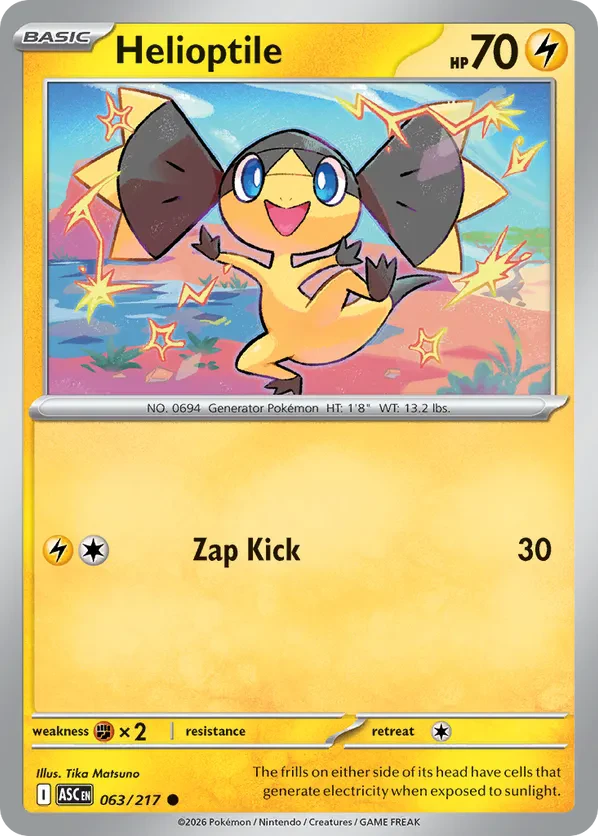 Helioptile (Quick Ball)