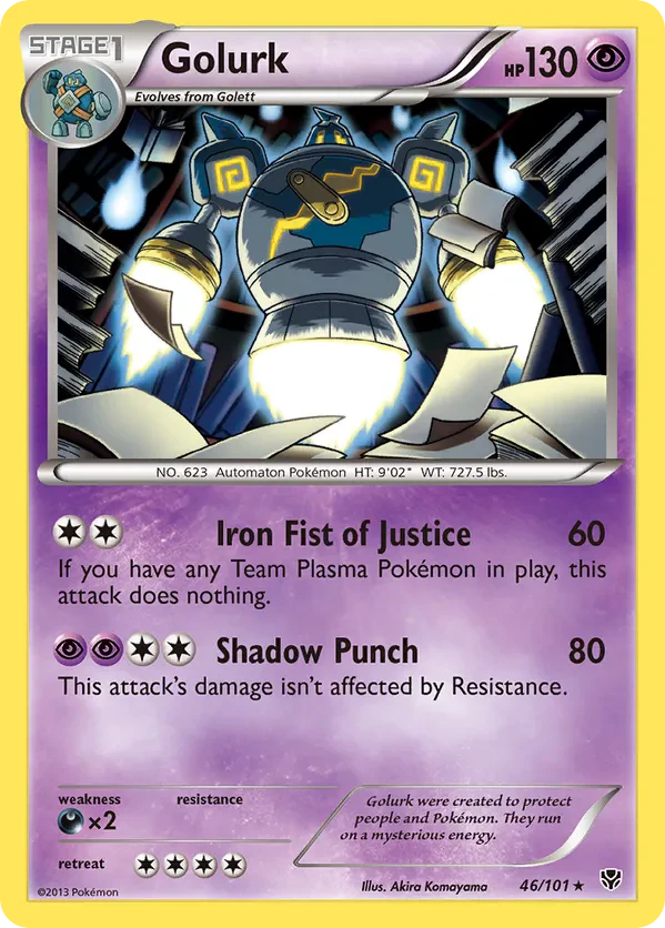 Golurk - 46/101 (BW Plasma Blast)