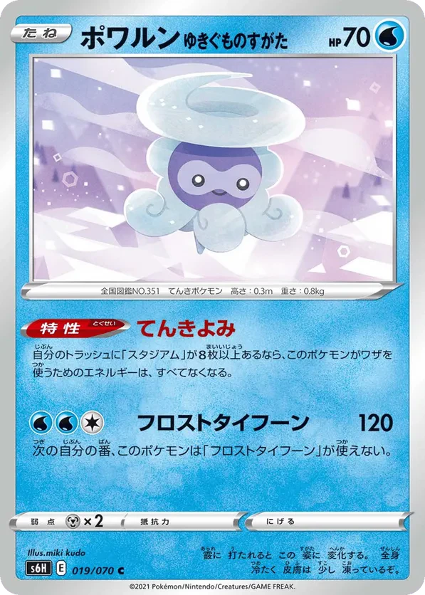 Castform Snowy Form