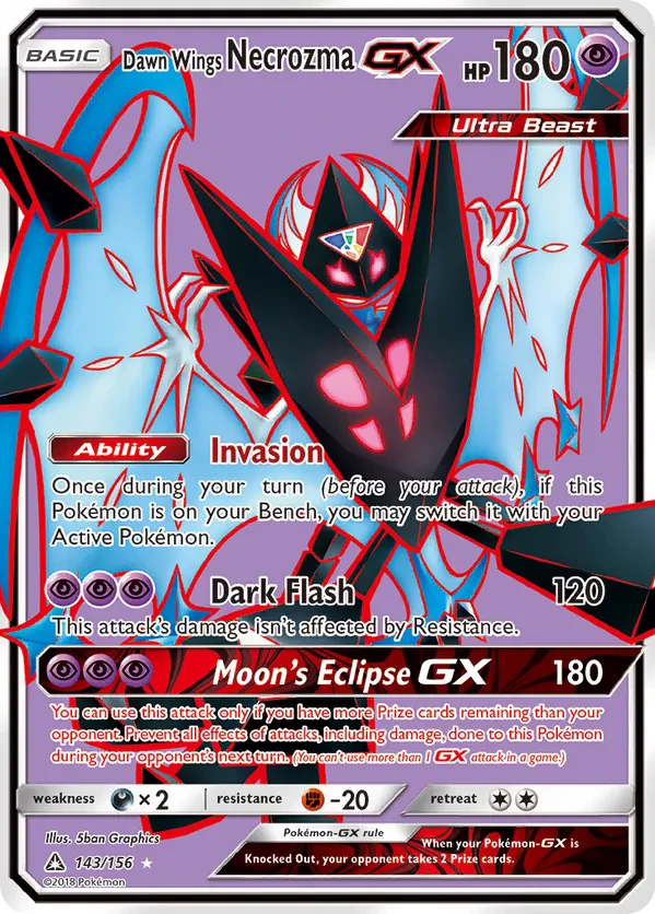 Dawn Wings Necrozma GX (Full Art)