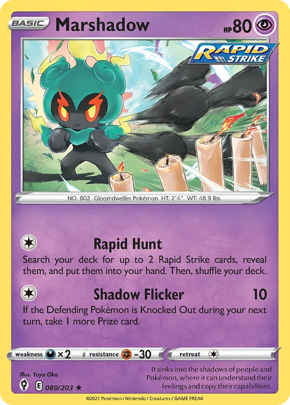 Marshadow - 080/203 (Cosmos Holo)