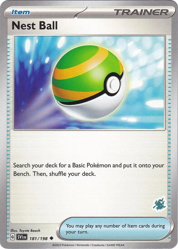 Nest Ball - Darkrai Deck