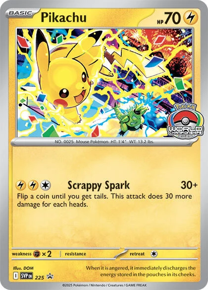 Pikachu - 225 (World Championship 2025)