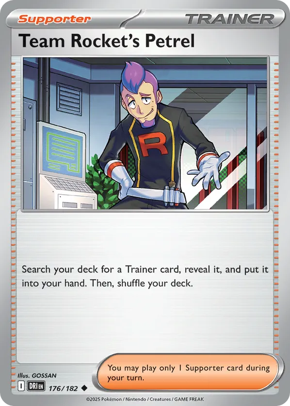 Team Rocket's Petrel - 176/182