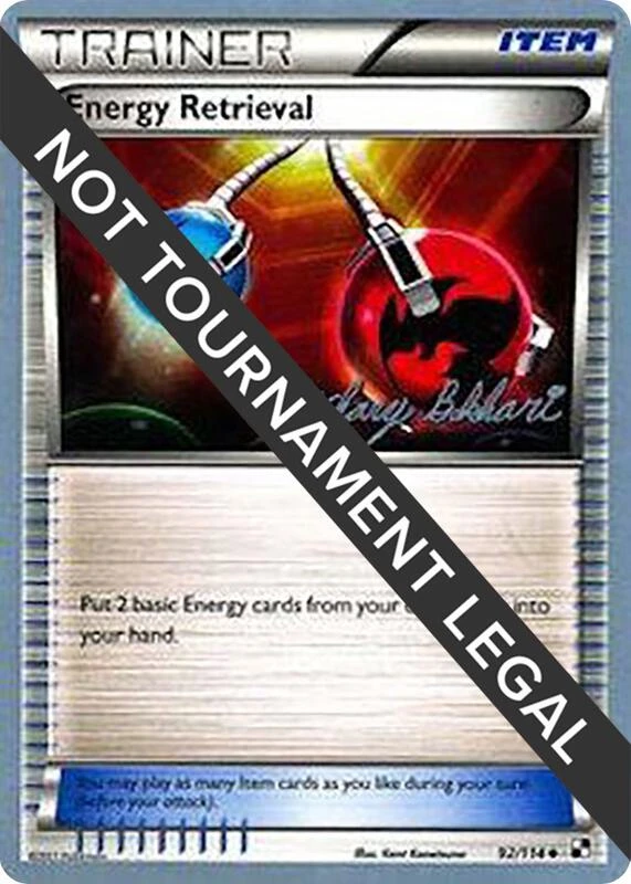 Energy Retrieval - 2012 (Zachary Bokhari)