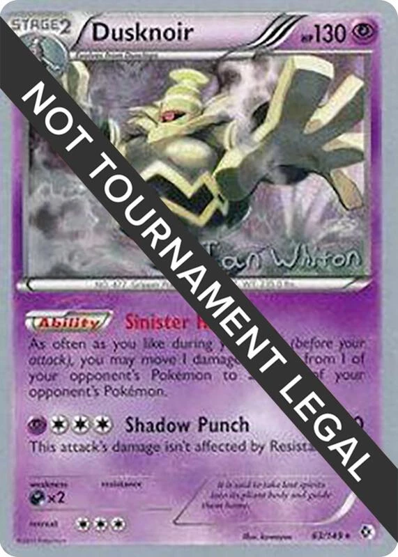 Dusknoir - 2013 (Ian Whiton)