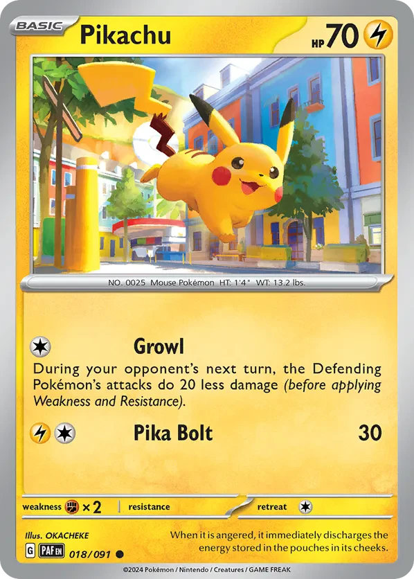 Pikachu (Reverse Cosmos Holo)