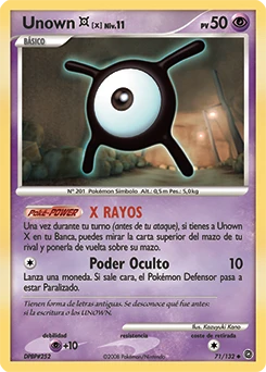 Unown X