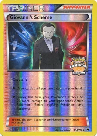 Giovanni's Scheme (Regional Championships)