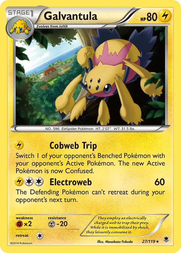Galvantula - 27/119 (XY Phantom Forces)