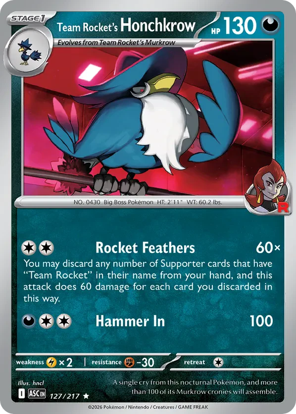 Team Rocket's Honchkrow (Team Rocket)