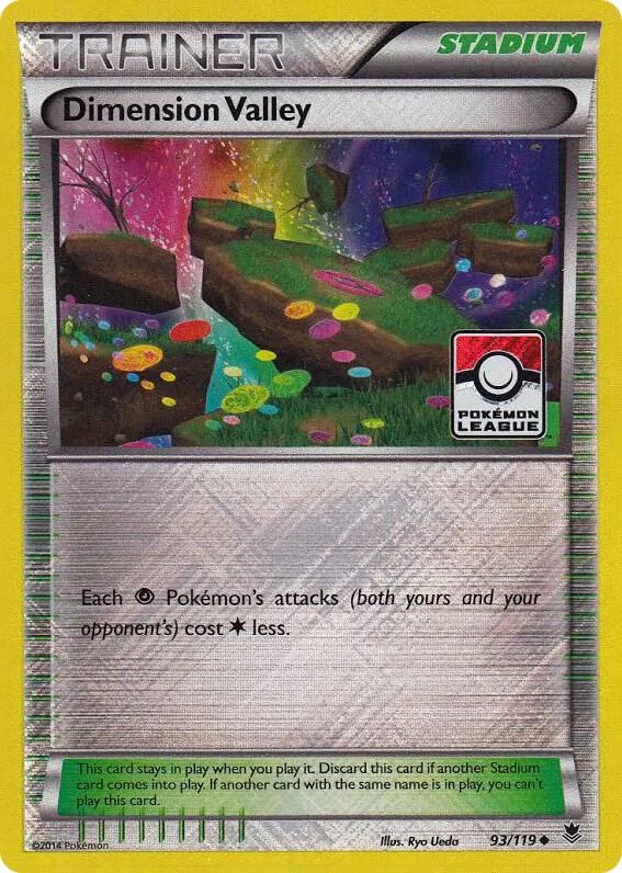 Dimension Valley - 93/119 (Pokemon League)