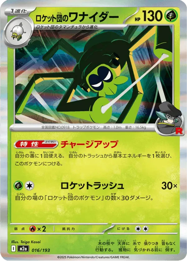 Team Rocket's Spidops (Team Rocket Pattern)
