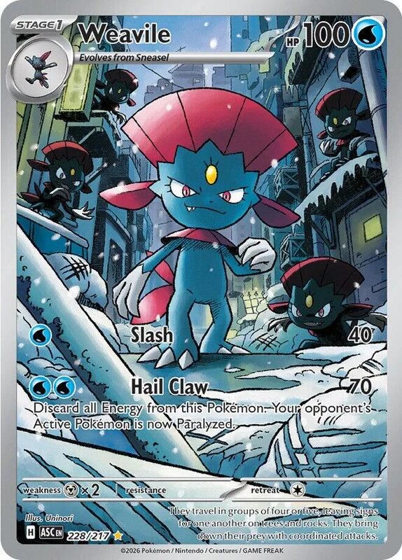 Weavile - 228/217