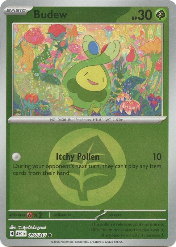 Budew - 016/217 (Energy Symbol Pattern)