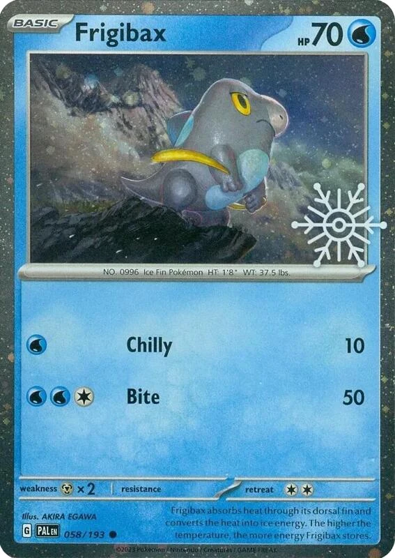 Frigibax - 058/193 (Holiday Calendar)