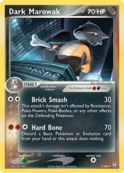 Dark Marowak - 7/109 (EX Team Rocket Returns)