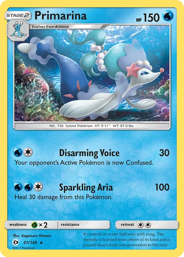 Primarina - 41/149 (Pokemon League)