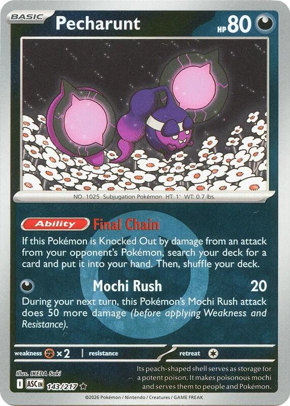 Pecharunt (Energy Symbol Pattern)