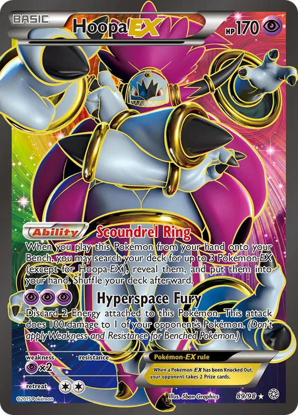 Hoopa EX (89 Full Art)