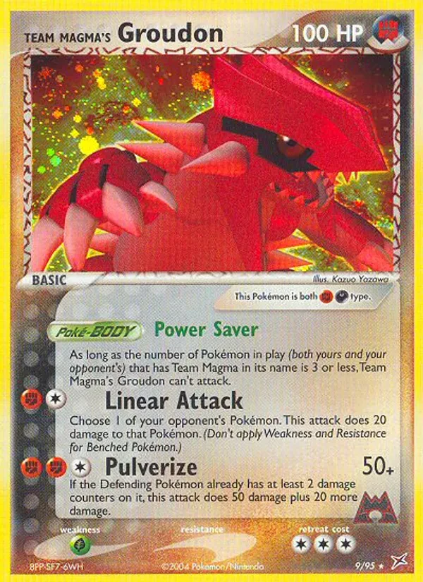 Team Magma's Groudon (EX Team Magma vs Team Aqua)