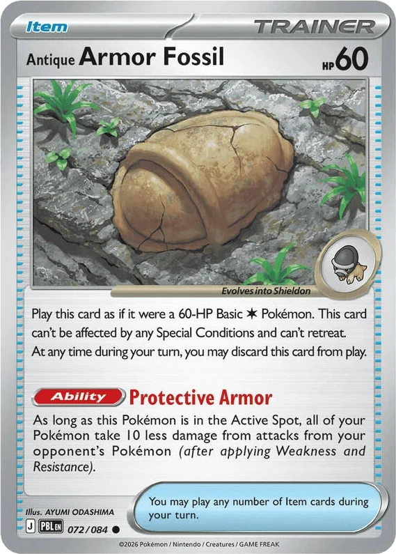 Antique Armor Fossil