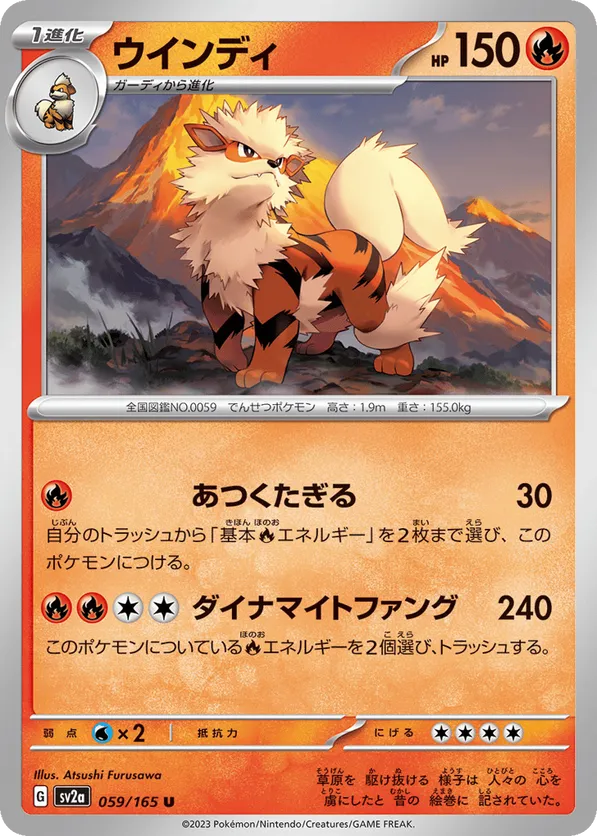 Arcanine (Master Ball Pattern)
