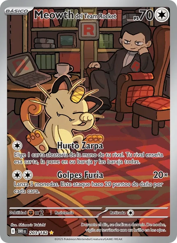 Meowth del Team Rocket