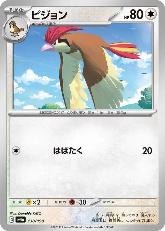 Pidgeotto - 138/190