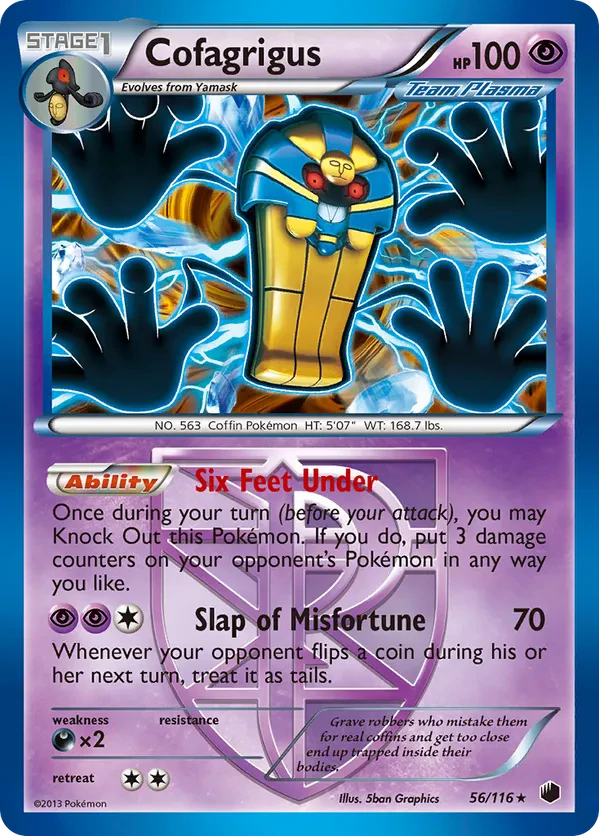 Cofagrigus (Team Plasma)