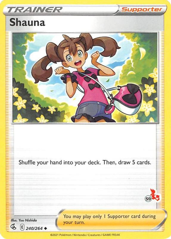 Shauna - 240/264 (#59 Cinderace Stamped)
