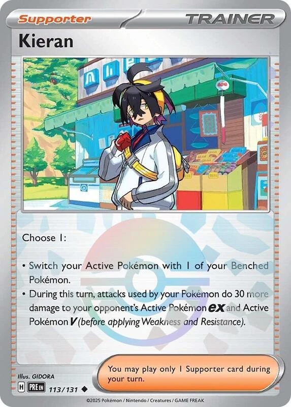 Kieran - 113/131 (Poke Ball Pattern)