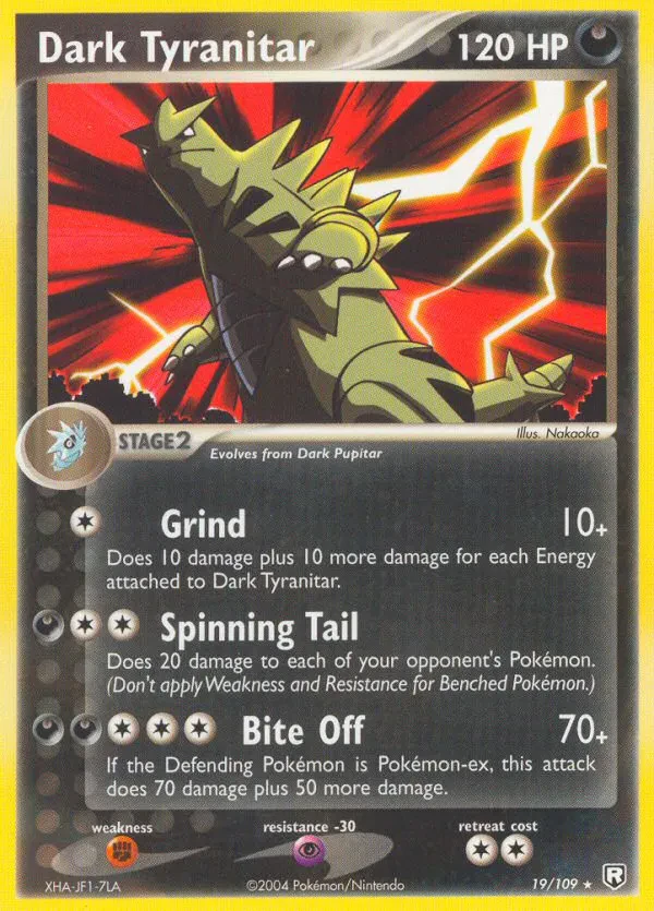Dark Tyranitar (19) - 2005 (Takashi Yoneda)