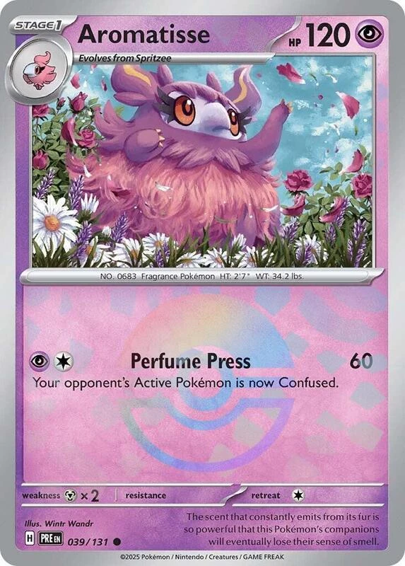 Aromatisse (Poke Ball Pattern)