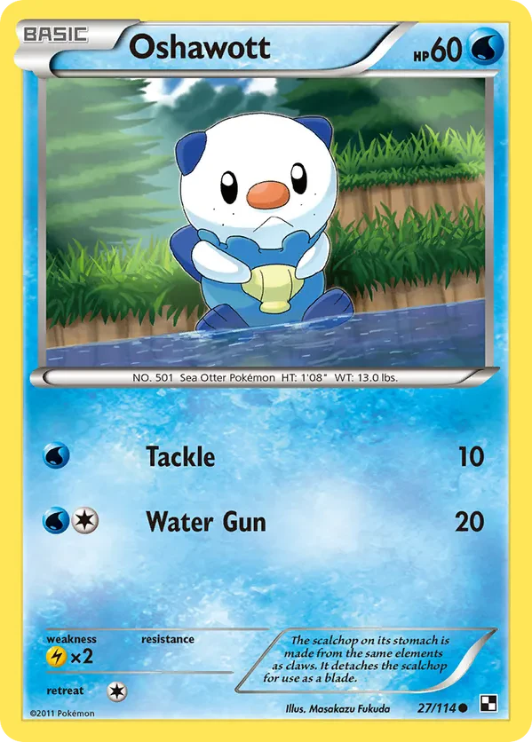 Oshawott (Cosmos Holo)