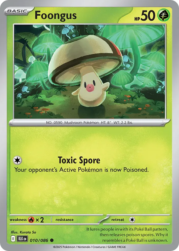 Foongus (Poke Ball Pattern)