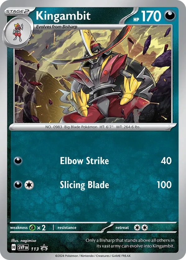 Kingambit - Darkrai Deck