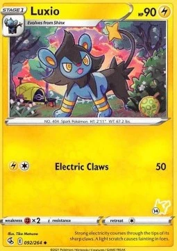 Luxio (#14 Pikachu Stamped)