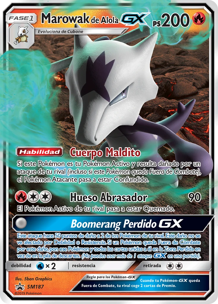 Marowak de Alola GX