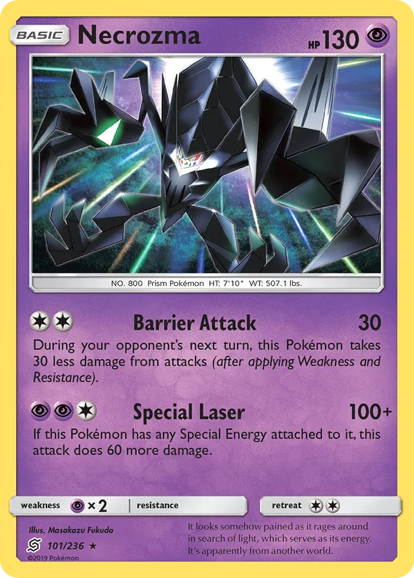 Necrozma - 101/236 (Cracked Ice Holo)