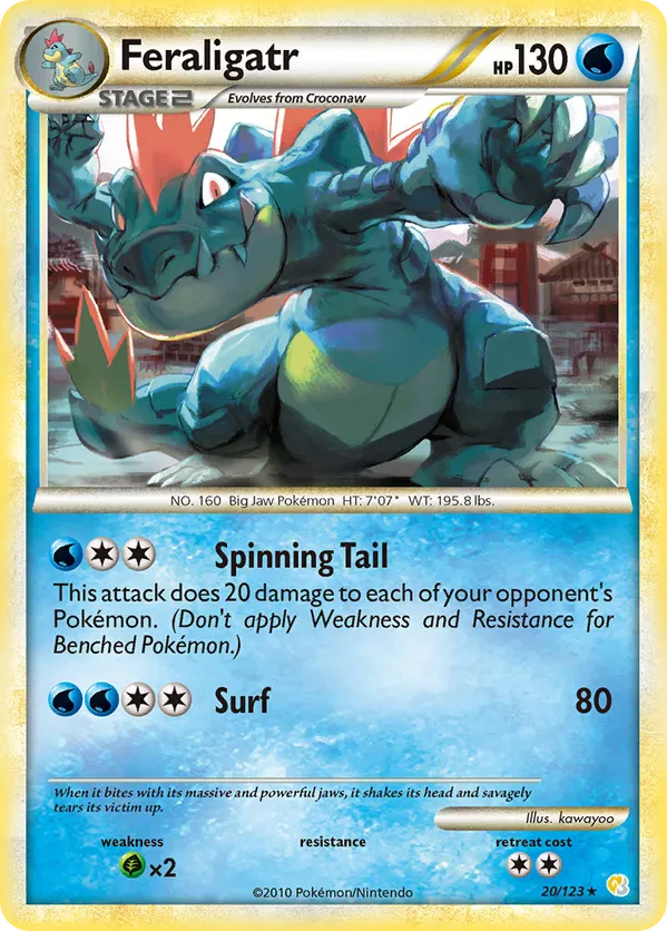 Feraligatr (Cracked Ice Holo)