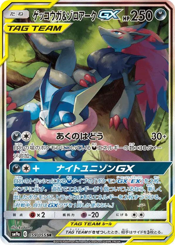 Greninja & Zoroark GX