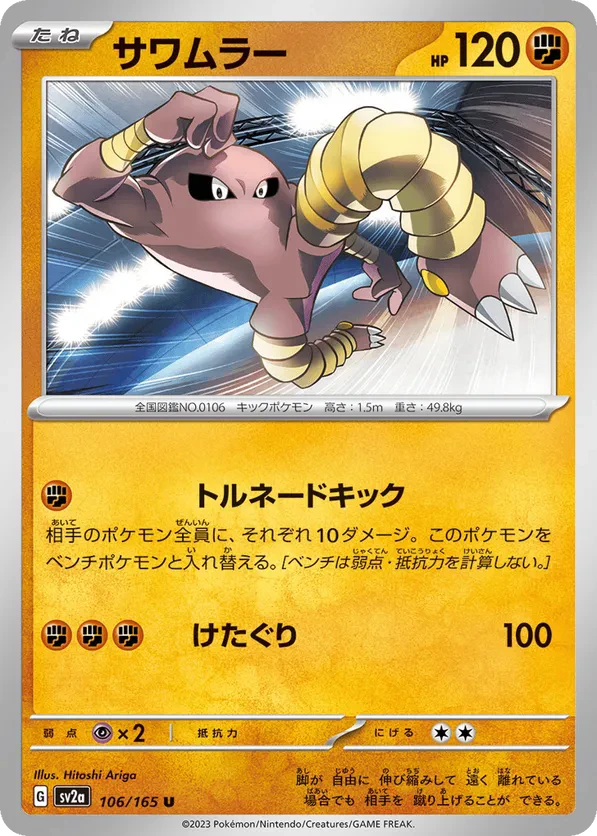 Hitmonlee (Master Ball Pattern)