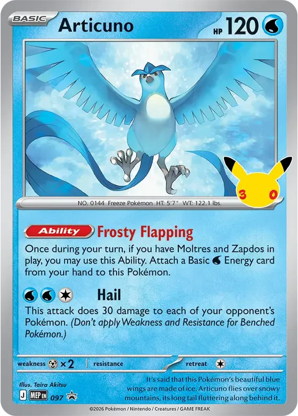 Articuno (30th Celebration)