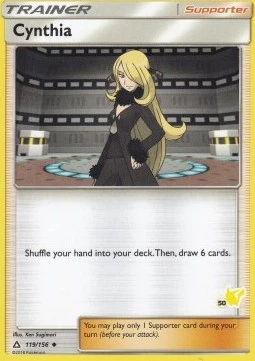 Cynthia (#50 Pikachu Stamped)