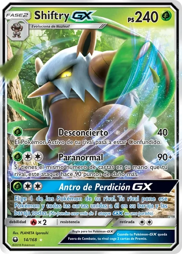 Shiftry GX