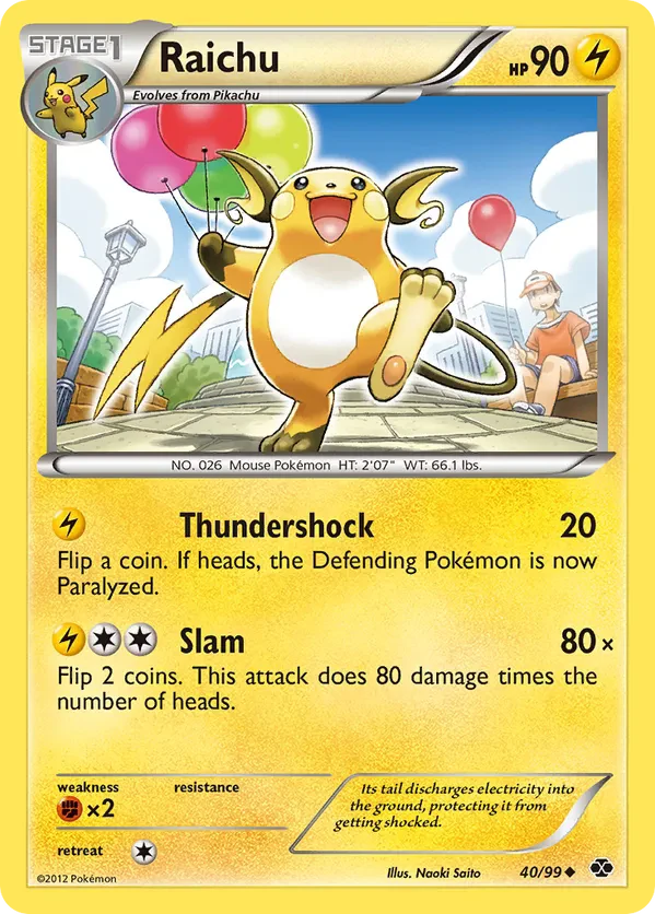 Raichu (Cosmos Holo)