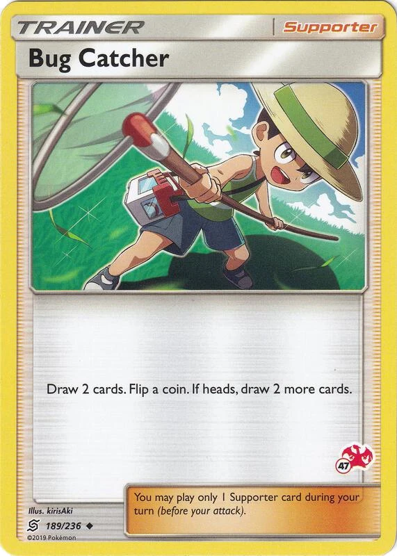 Bug Catcher - 189/236 (#47 Charizard Stamped)